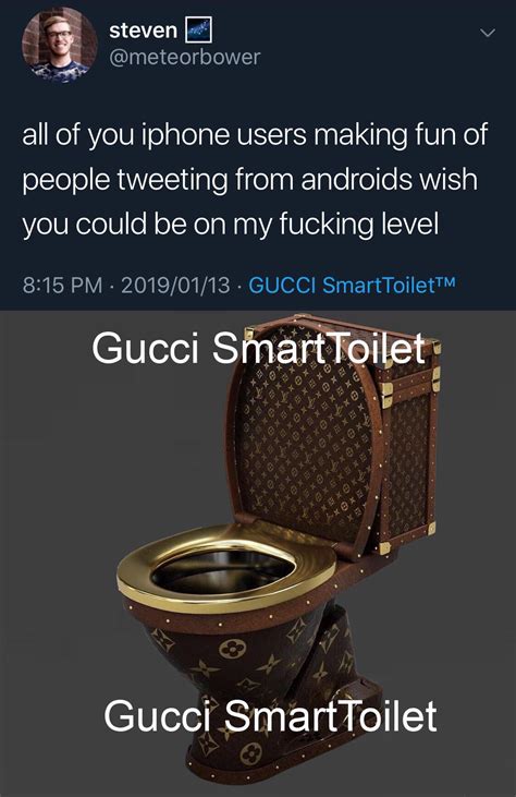 gucci smart toilet tweet|Help to tweet from smart toilet : r/CodingHelp .